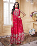 Party Wear Fancy Sequins Heavy Georgette Suit 1801