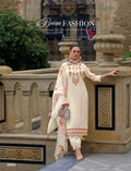 White Silk Suit With Afghani Pants & Silk Dupatta 2006