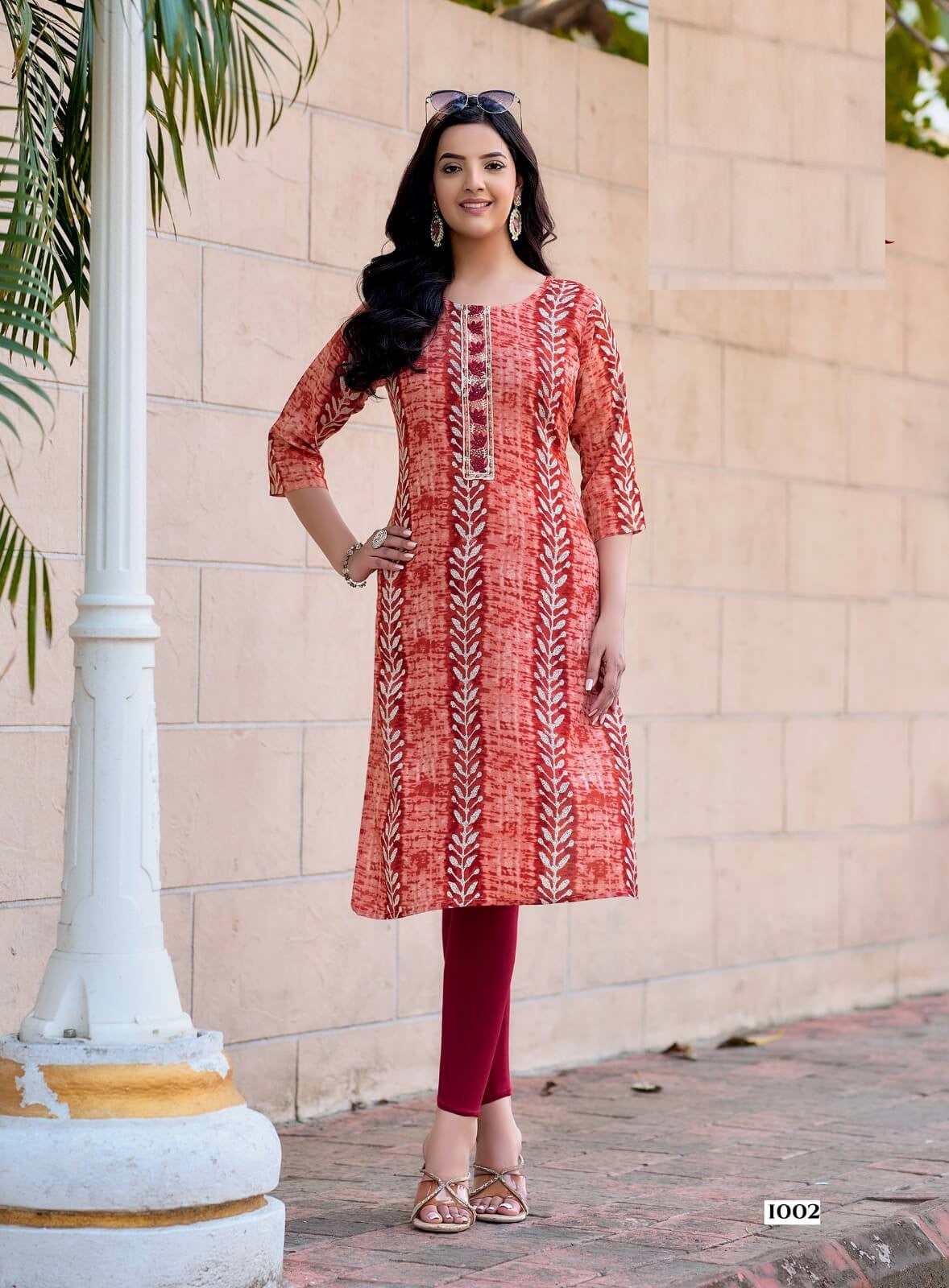 Casual Wear Mal Cotton Summer Kurti 1001