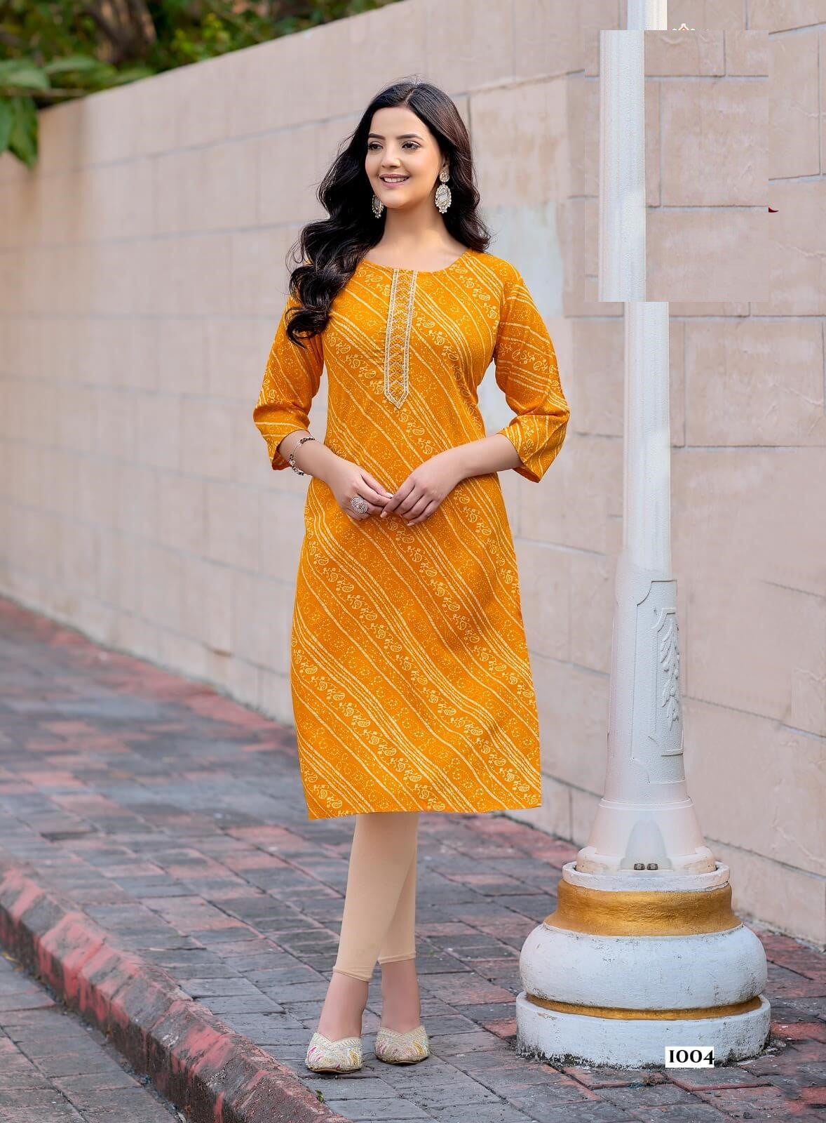 Casual Wear Mal Cotton Summer Kurti 1001