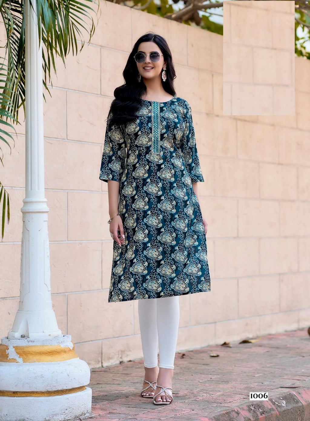 Casual Wear Mal Cotton Summer Kurti 1001