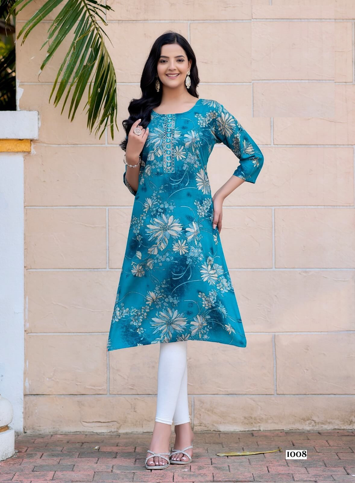 Casual Wear Mal Cotton Summer Kurti 1001