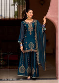 Tissue Silk Handwork Wedding Sharara Suit 29101