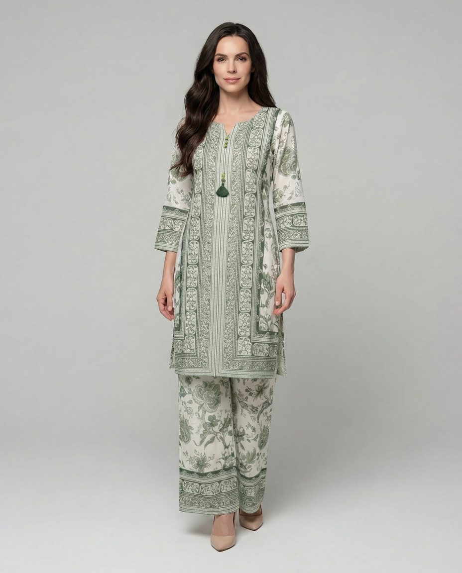 Summer Collection Cotton Co-ord Set 01