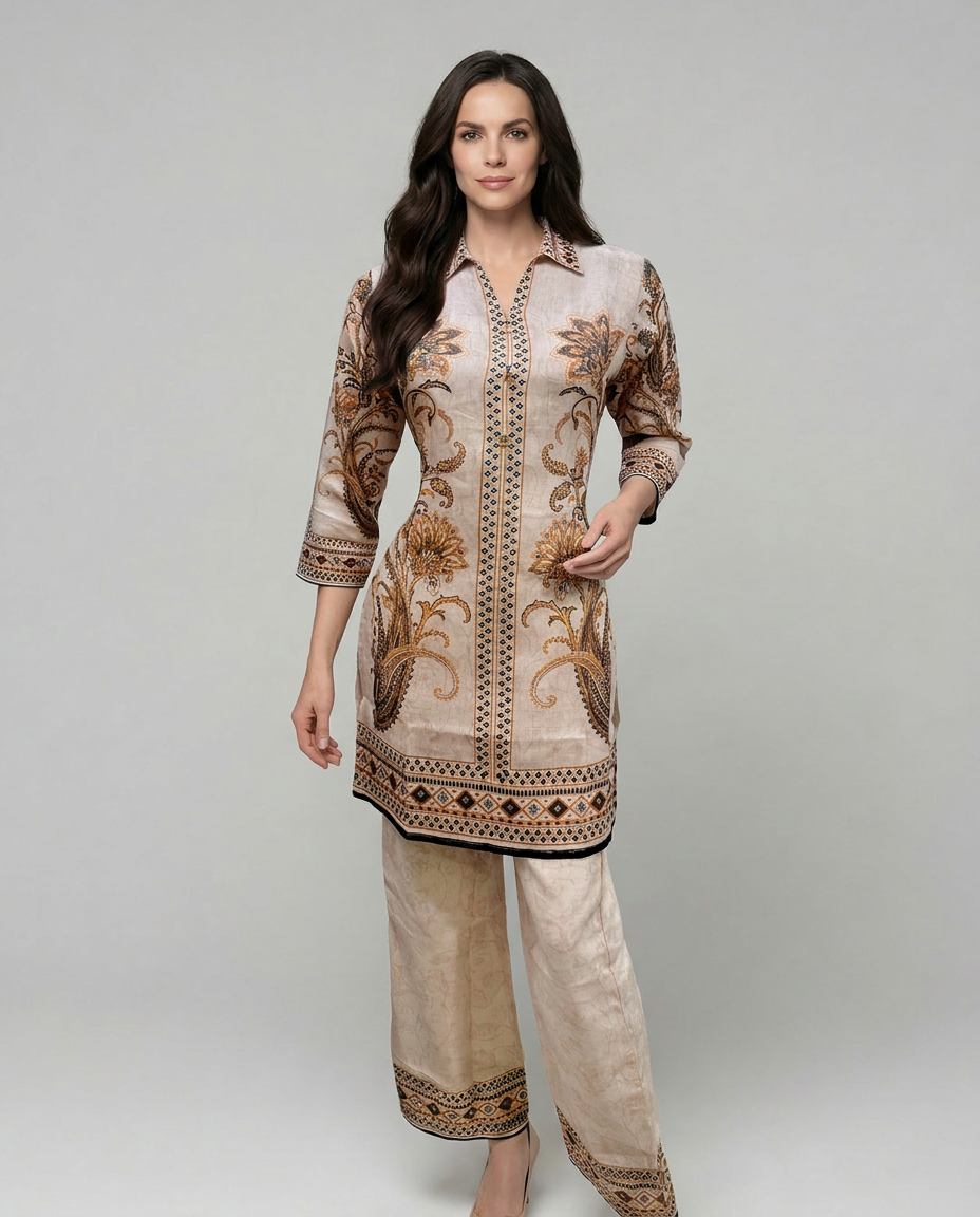 Summer Collection Cotton Co-ord Set 01