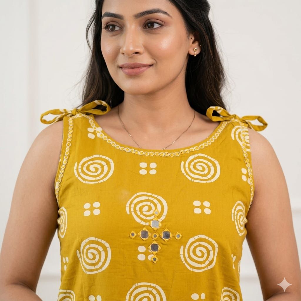 Casual Wear Pure Rayon Summer Kurta Set 6