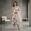 Vertican Silk Mirror Work Patola Print Festive Wear Suit 1011