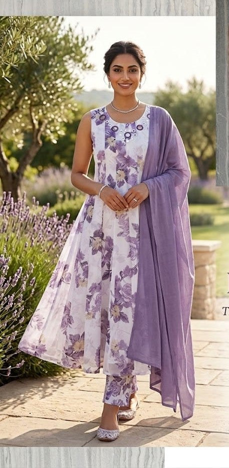 Georgette Festive Look Anarkali Suit 1019