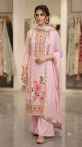 Pure Georgette Chikankari Heavy Embroidery Festive Suit 1021
