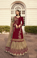 Georgette Plus Size Indo-Western Top, Skirt & Dupatta Set 7006