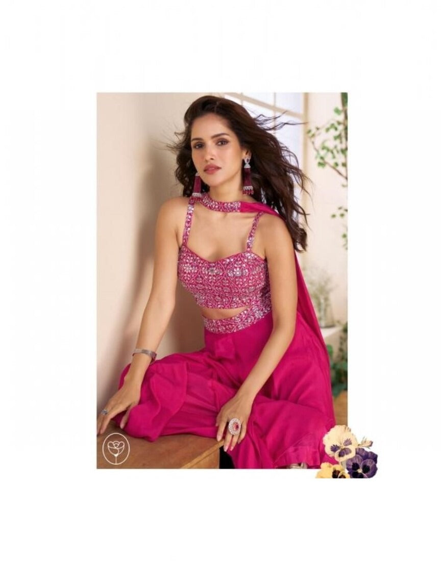 Chinon Silk Wedding & Ceremonial Indo-Western Collection 10045
