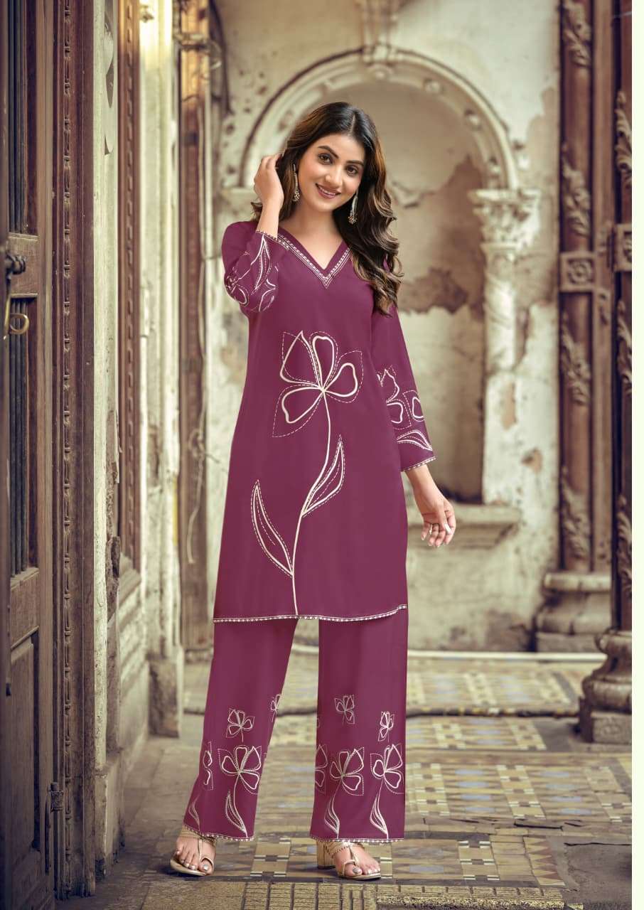 Premium Rayon Summer Wear Co-ord Set 1001