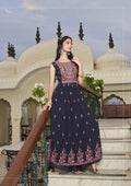Festival look Pure Georgette Kurti Palazzo Set 1003