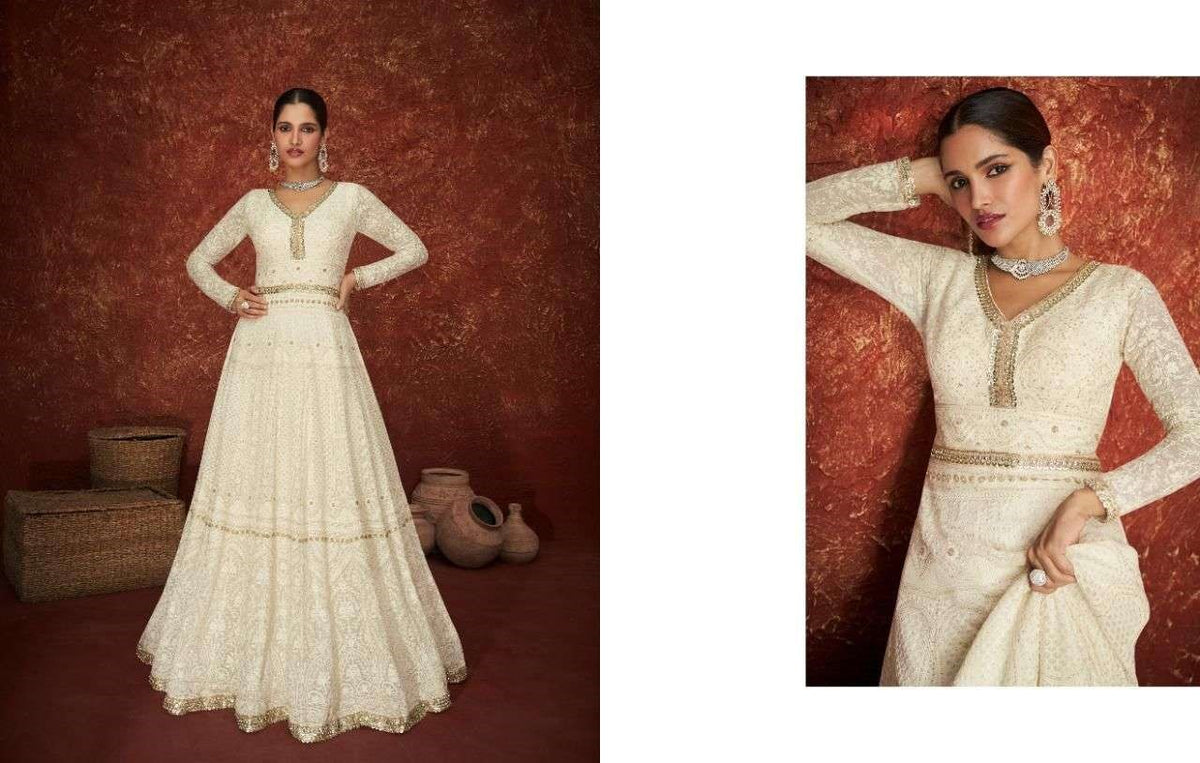 Real Georgette Wedding Gown 137