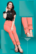 Peach Cotton Pants 04