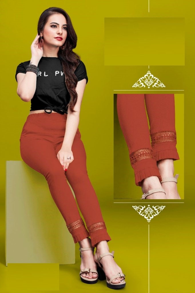 Brown Cotton Pants 05