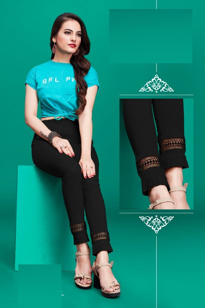 Black Cotton Pants 01