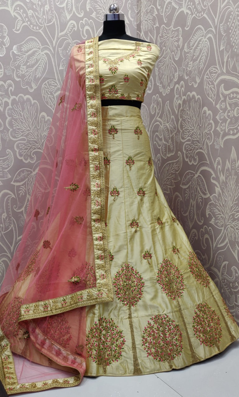 Wedding Silk Lehenga