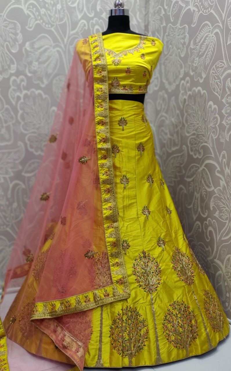 Wedding Silk Lehenga